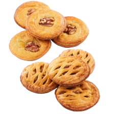 Appelrondo of walnootrondo
